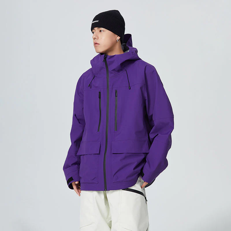 Men's Searipe SnowBound Mountain Snowboard Jacket - Image 6