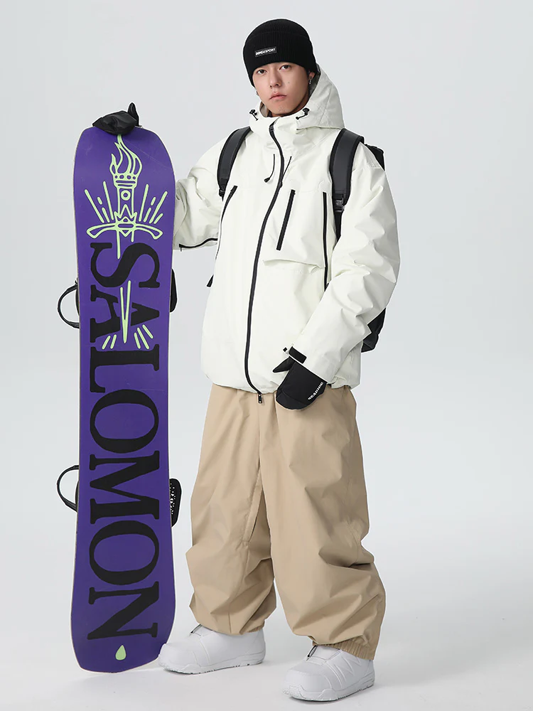Men's Searipe Unisex Durable Mountain Pro All-Terrain Baggy Snow Suit - Image 11