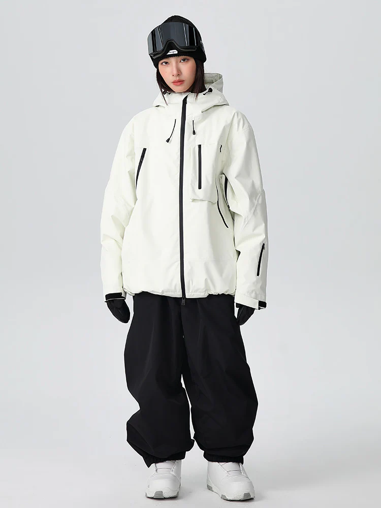 Men's Searipe Unisex Durable Mountain Pro All-Terrain Baggy Snow Suit - Image 18