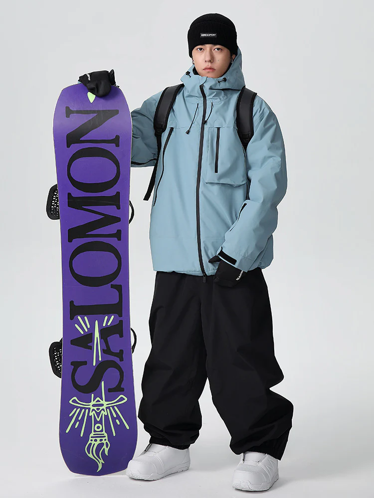 Men's Searipe Unisex Durable Mountain Pro All-Terrain Baggy Snow Suit - Image 2