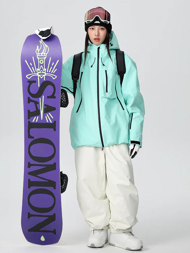 Men's Searipe Unisex Durable Mountain Pro All-Terrain Baggy Snow Suit - Image 20