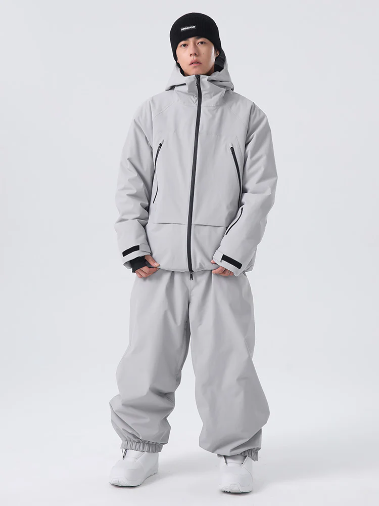 Men's Searipe Unisex Durable Mountain Pro All-Weather Baggy Snow Suit - Image 10