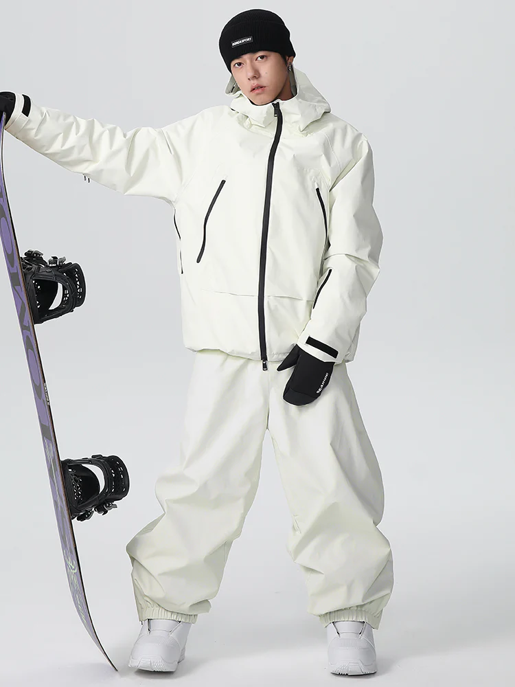 Men's Searipe Unisex Durable Mountain Pro All-Weather Baggy Snow Suit - Image 16