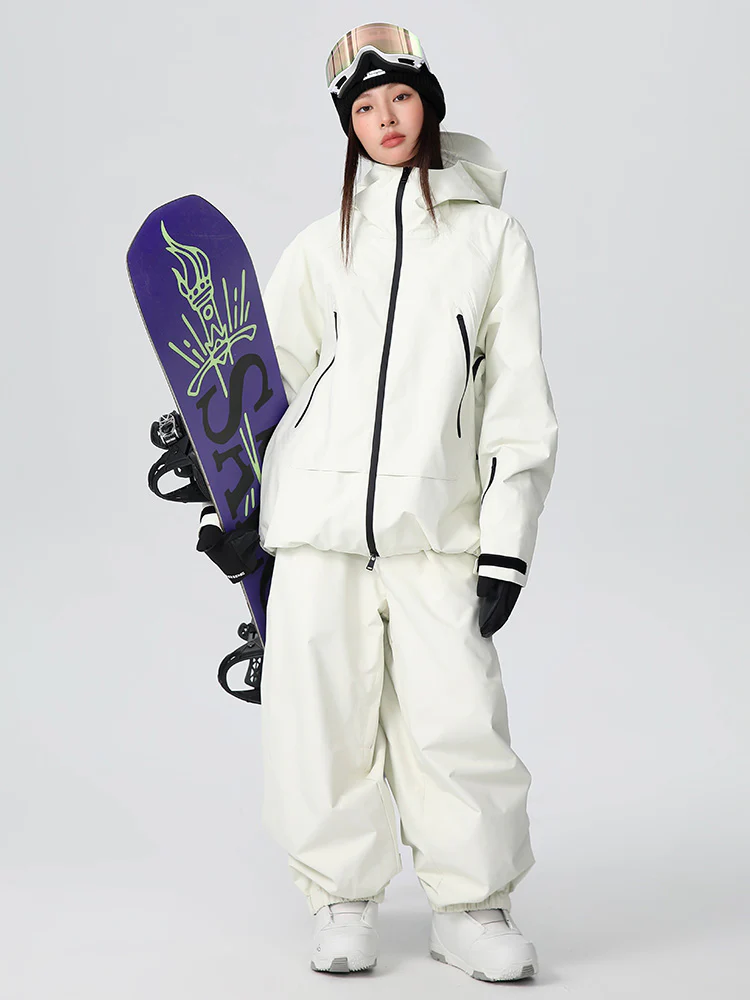 Men's Searipe Unisex Durable Mountain Pro All-Weather Baggy Snow Suit - Image 18