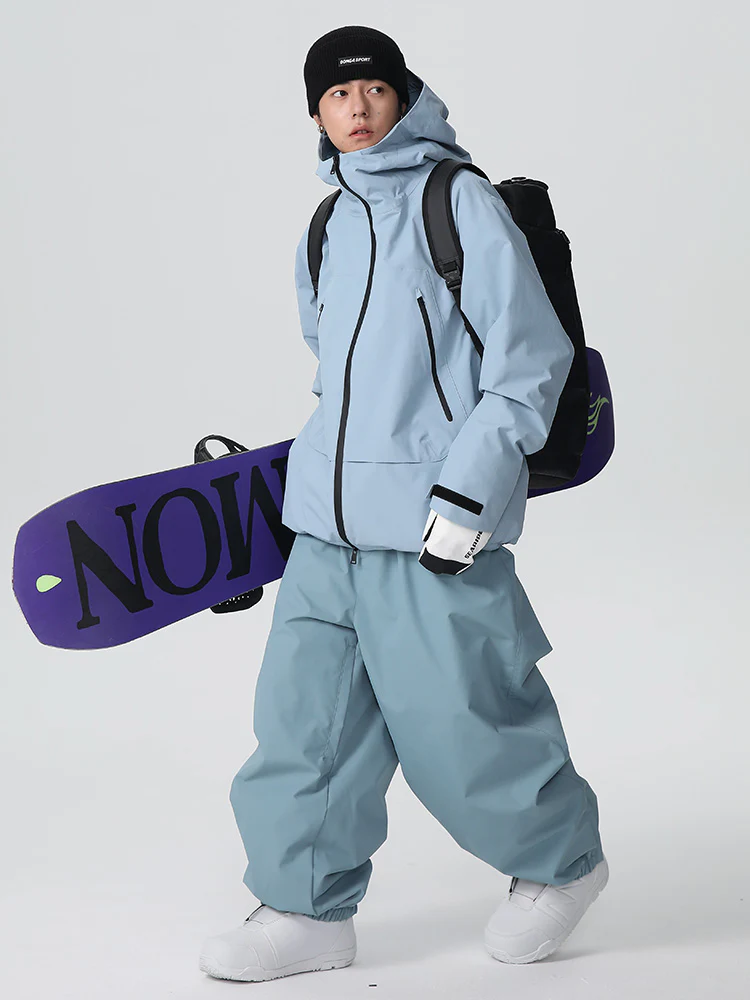 Men's Searipe Unisex Durable Mountain Pro All-Weather Baggy Snow Suit - Image 19
