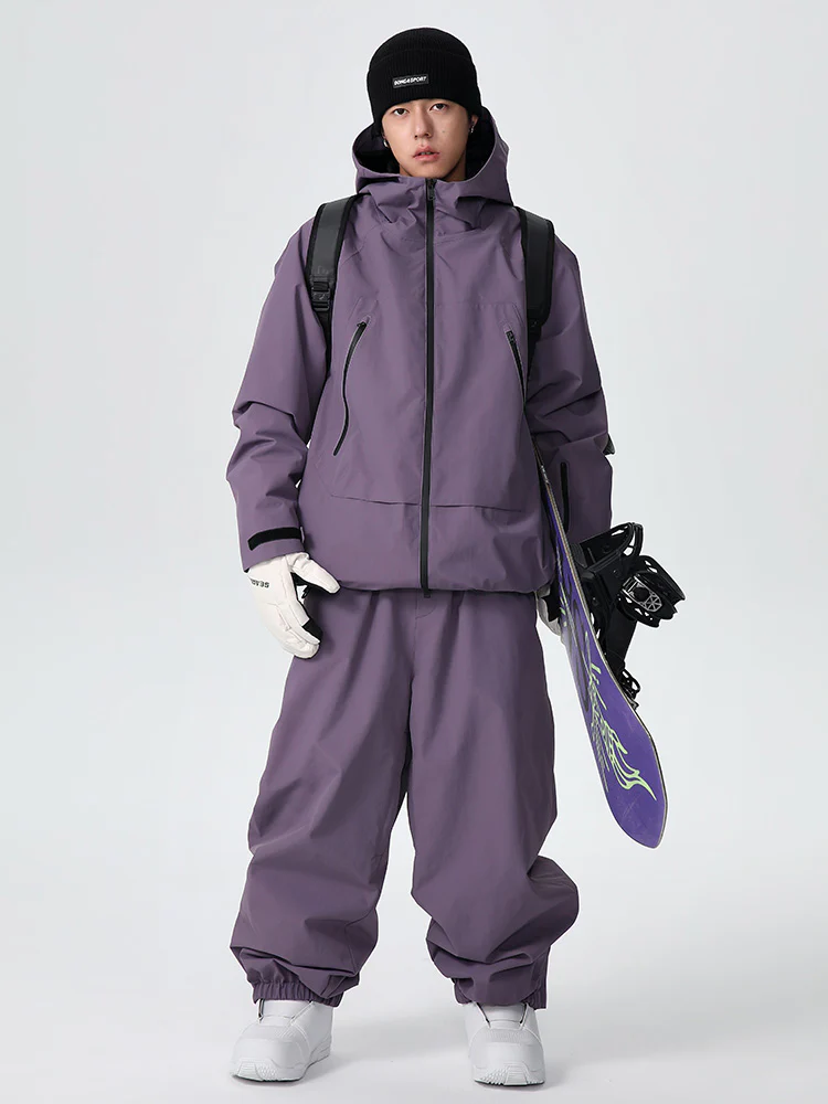 Men's Searipe Unisex Durable Mountain Pro All-Weather Baggy Snow Suit - Image 3