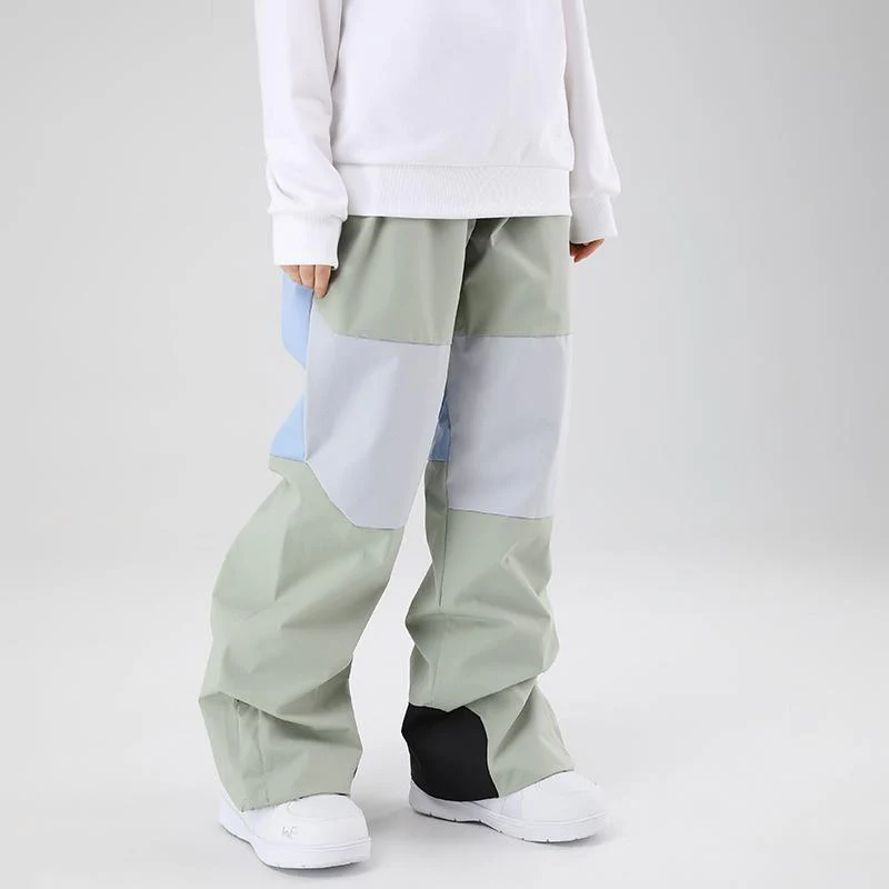 Men's Searipe Winter Freerider Colorblock Snow Pants - Image 12