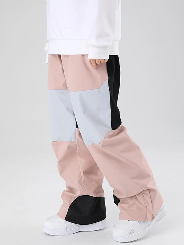 Men's Searipe Winter Freerider Colorblock Snow Pants - Image 6