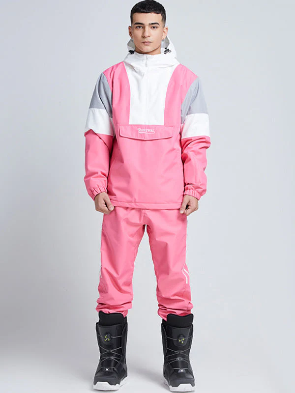 Men's Snow Addict Winter Two Pieces Mountain Snowsuits - Image 11