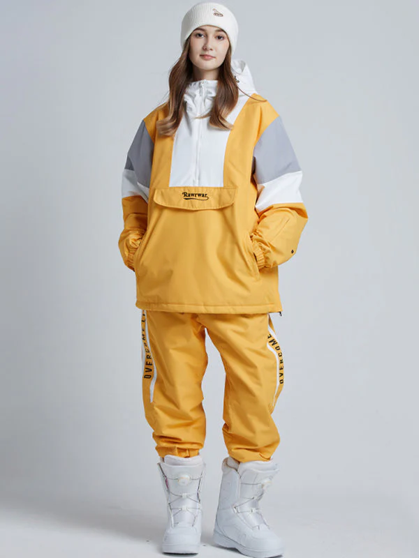 Men's Snow Addict Winter Two Pieces Mountain Snowsuits - Image 5