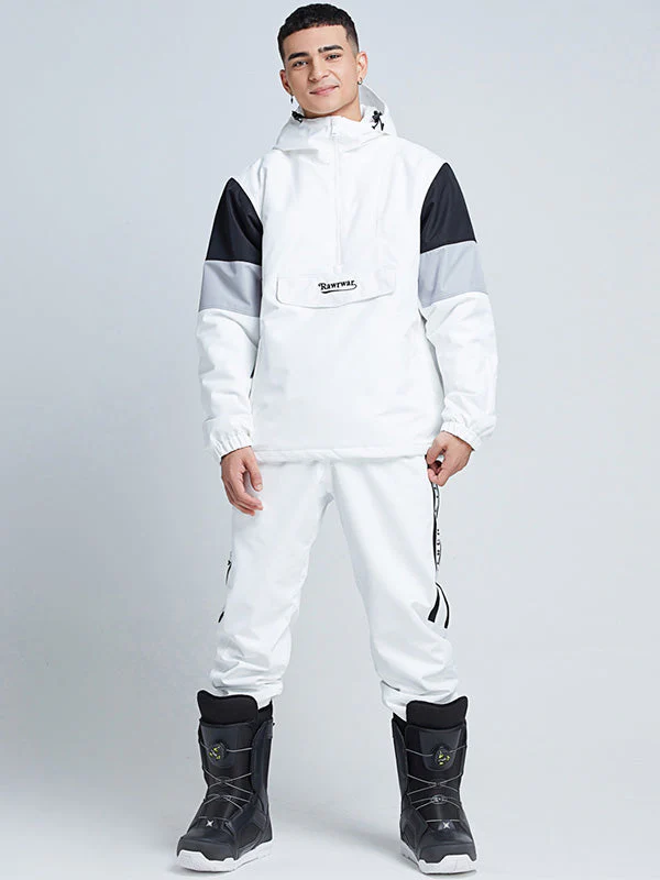 Men's Snow Addict Winter Two Pieces Mountain Snowsuits - Image 7