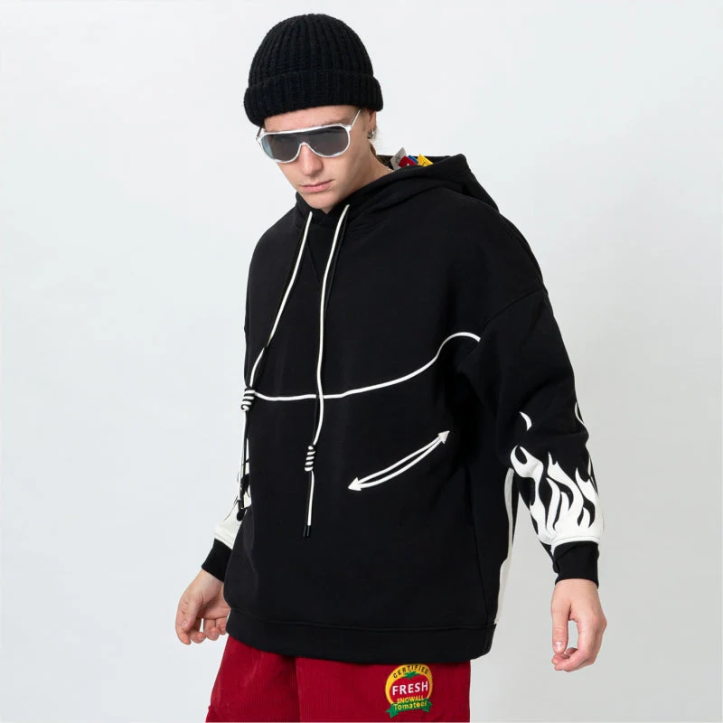 Men's Snowall Unisex Firefly Furious Water Resistant Hoodie - Image 5
