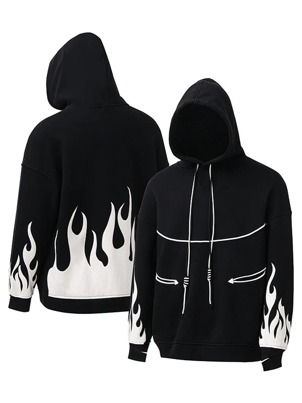 Men's Snowall Unisex Firefly Furious Water Resistant Hoodie - Image 6