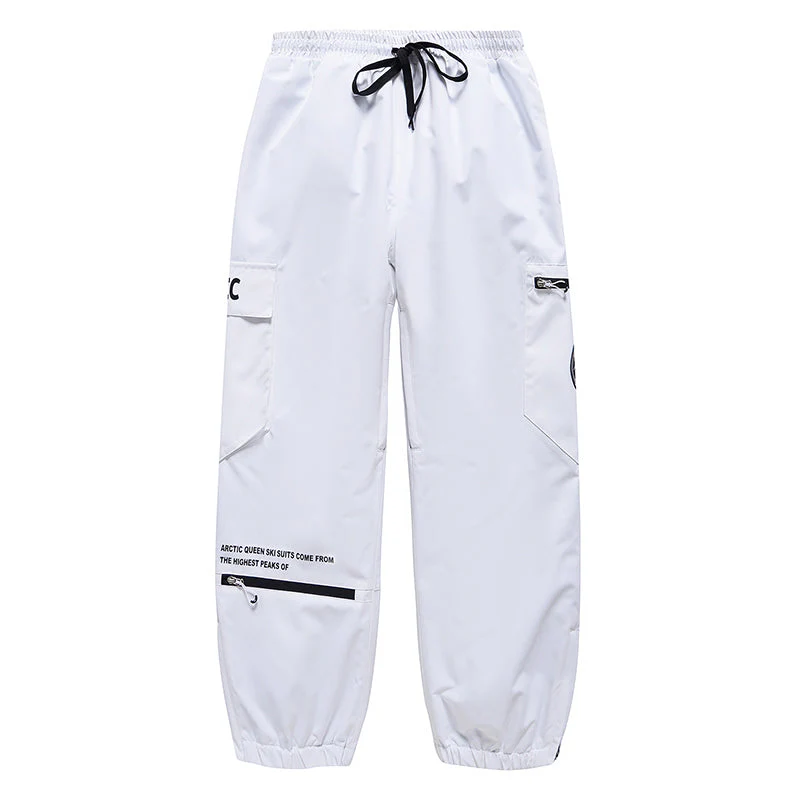 Men's Arctic Queen Trendy Cargo Snowboard Pants - Image 3