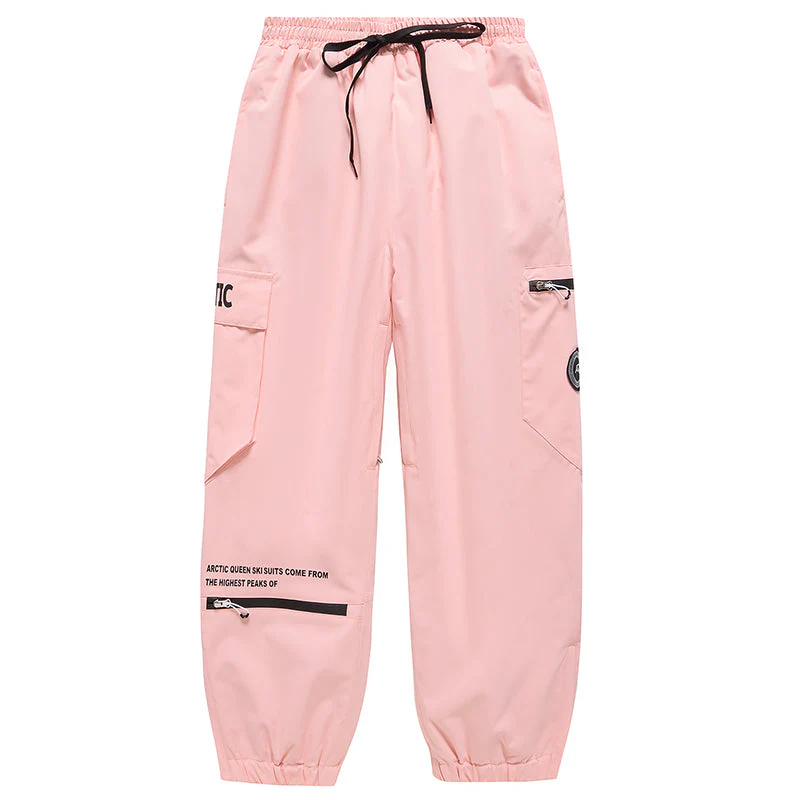 Men's Arctic Queen Trendy Cargo Snowboard Pants - Image 4