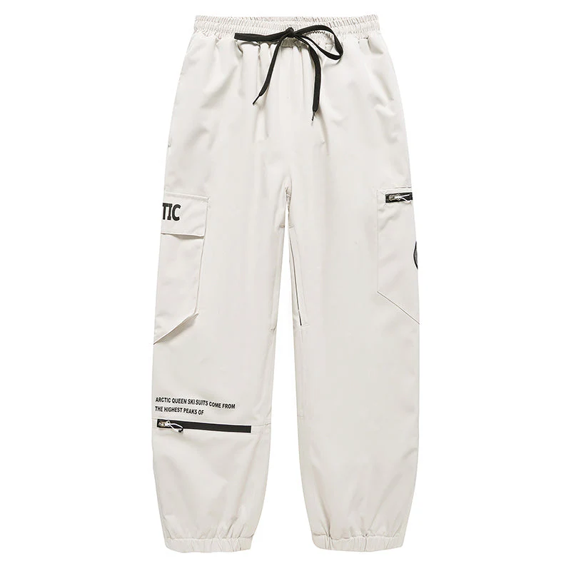 Men's Arctic Queen Trendy Cargo Snowboard Pants - Image 6