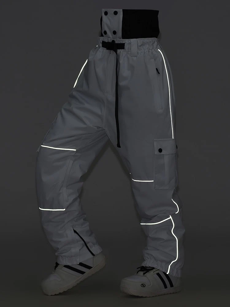 Men's SnowCraze Alpine Explorer Freestyle Baggy Snow Pants - Image 21