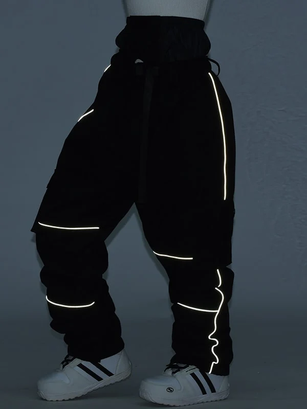 Men's SnowCraze Alpine Explorer Freestyle Baggy Snow Pants - Image 6