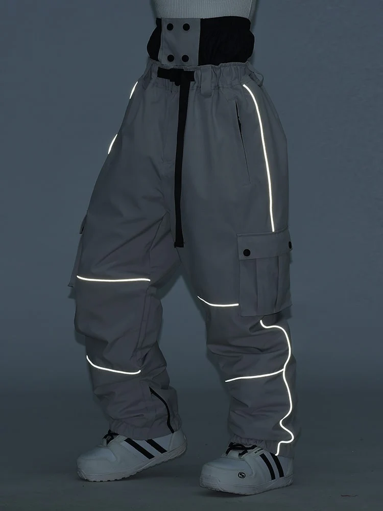 Men's SnowCraze Alpine Explorer Freestyle Baggy Snow Pants - Image 8