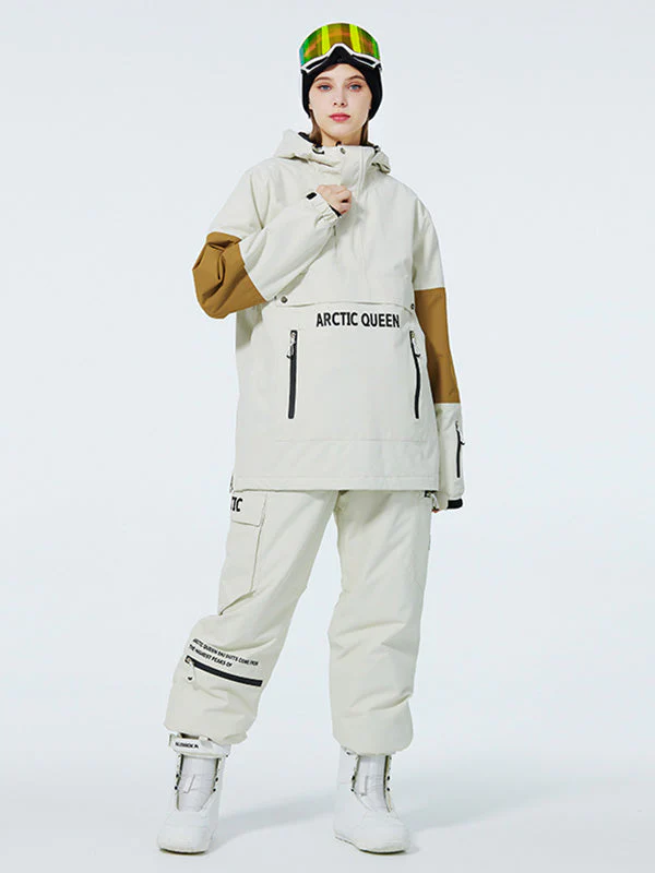 Men's SnowCrest FrostTrek Half-zip Anorak Snowsuits - Image 4