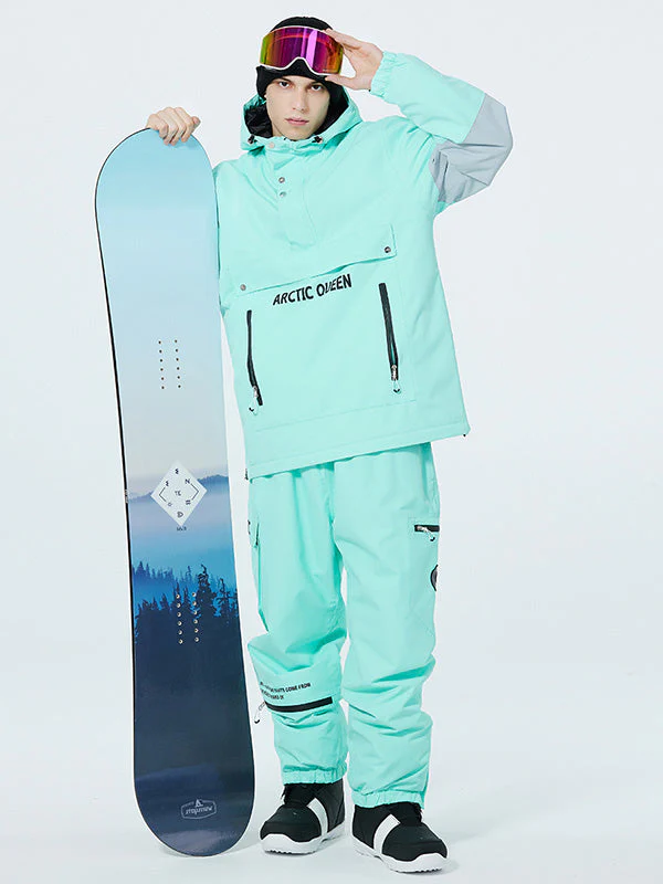 Men's SnowCrest FrostTrek Half-zip Anorak Snowsuits - Image 5