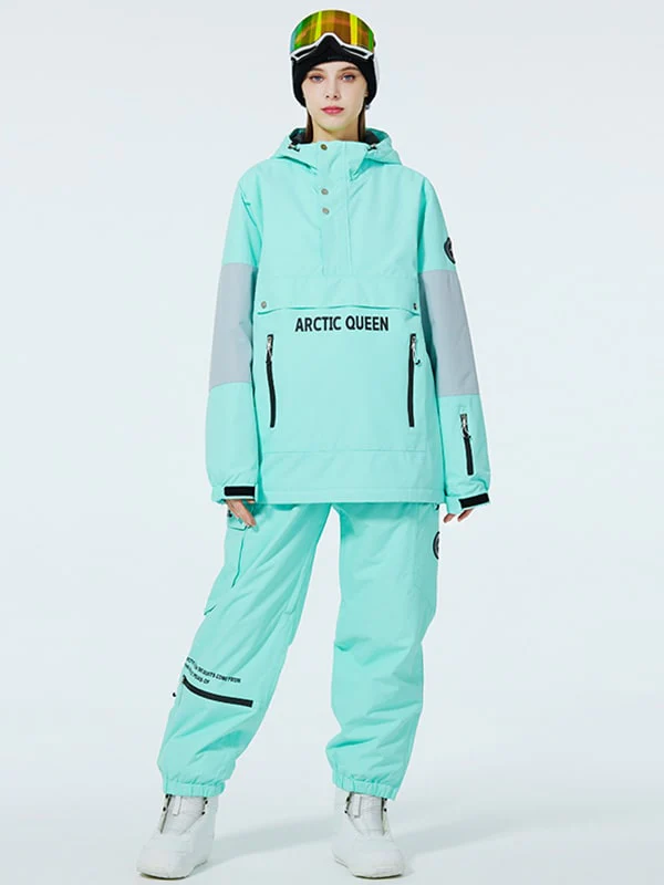 Men's SnowCrest FrostTrek Half-zip Anorak Snowsuits - Image 6