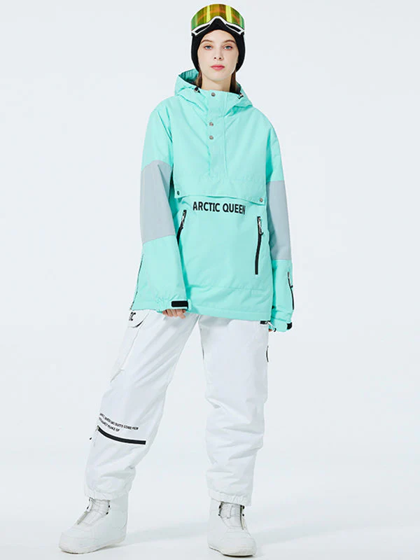 Men's SnowCrest FrostTrek Half-zip Anorak Snowsuits - Image 8