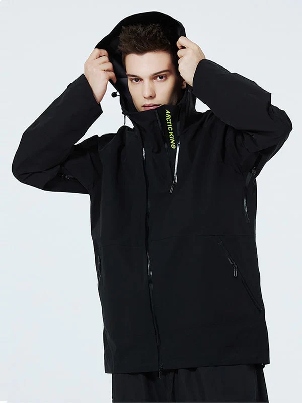 Men's SnowGuard Insulated Two Zip Closure Snow Jacket - Image 3