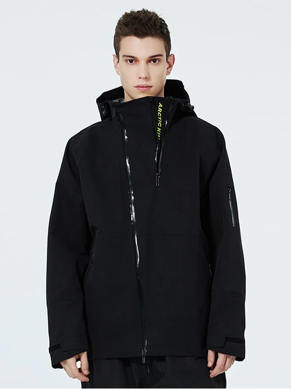 Men's SnowGuard Insulated Two Zip Closure Snow Jacket - Image 4