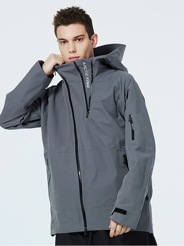 Men's SnowGuard Insulated Two Zip Closure Snow Jacket - Image 5