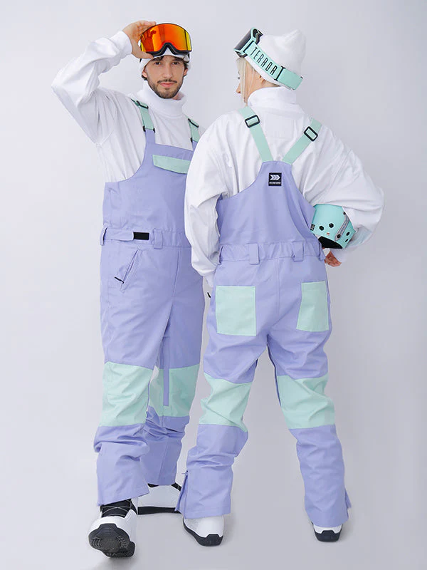Men's Snowverb Alpine Ranger Ski Bibs Overall Snow Pants - Image 11