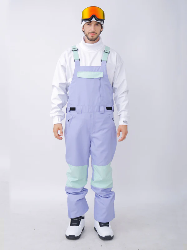 Men's Snowverb Alpine Ranger Ski Bibs Overall Snow Pants - Image 12