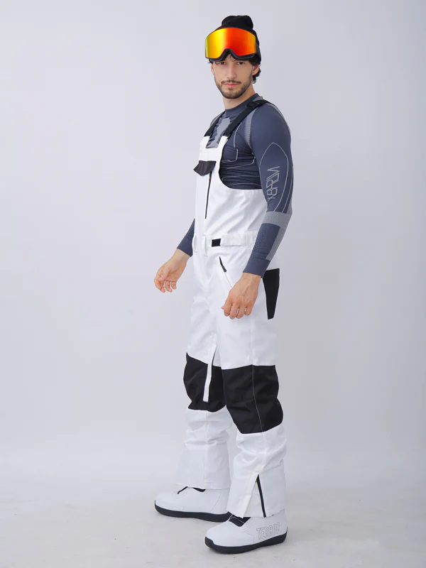 Men's Snowverb Alpine Ranger Ski Bibs Overall Snow Pants - Image 6