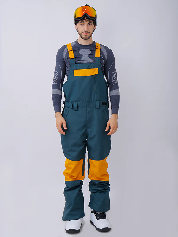 Men's Snowverb Alpine Ranger Ski Bibs Overall Snowboard Pants - Image 6