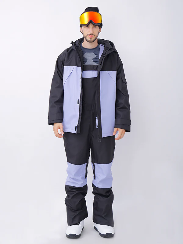 Men's Snowverb Alpine Ranger Ski Bibs Overall Snowboard Pants - Image 7