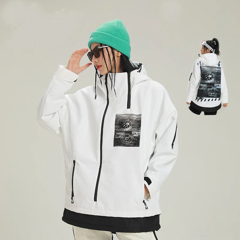 Men's Trendy Thermal Anorak Snow Jacket - Image 2