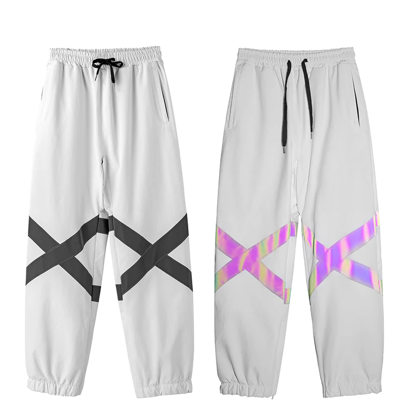 Men's Unisex Doorek Superb Neon Winter Snow Pants - Image 4