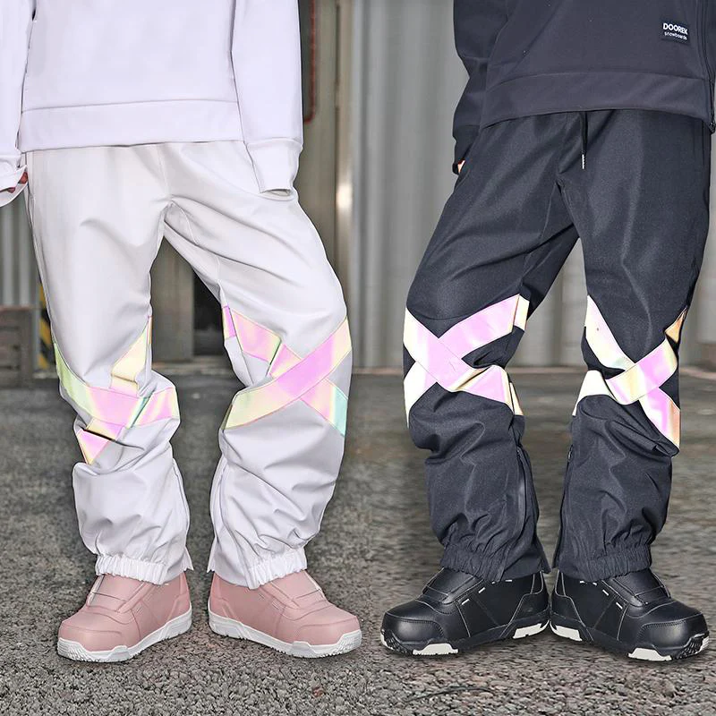 Men's Unisex Doorek Superb Neon Winter Snow Pants - Image 5