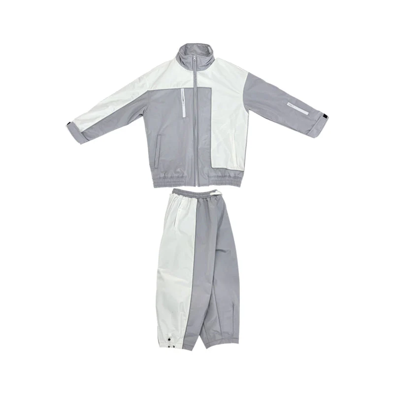 Men's Unisex North White Winter Snow Breaker Snowsuit Jacket & Pants Set - Image 5