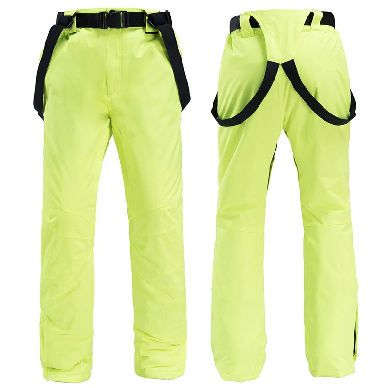 Men's Unisex Winter Skye Outdoor Snow Pants Ski Bibs - Image 8