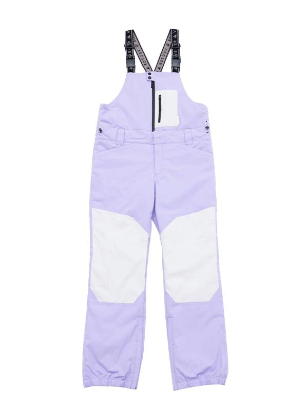Men's Vector Winter Invitation Reflective Snow Pants Bibs - Image 7