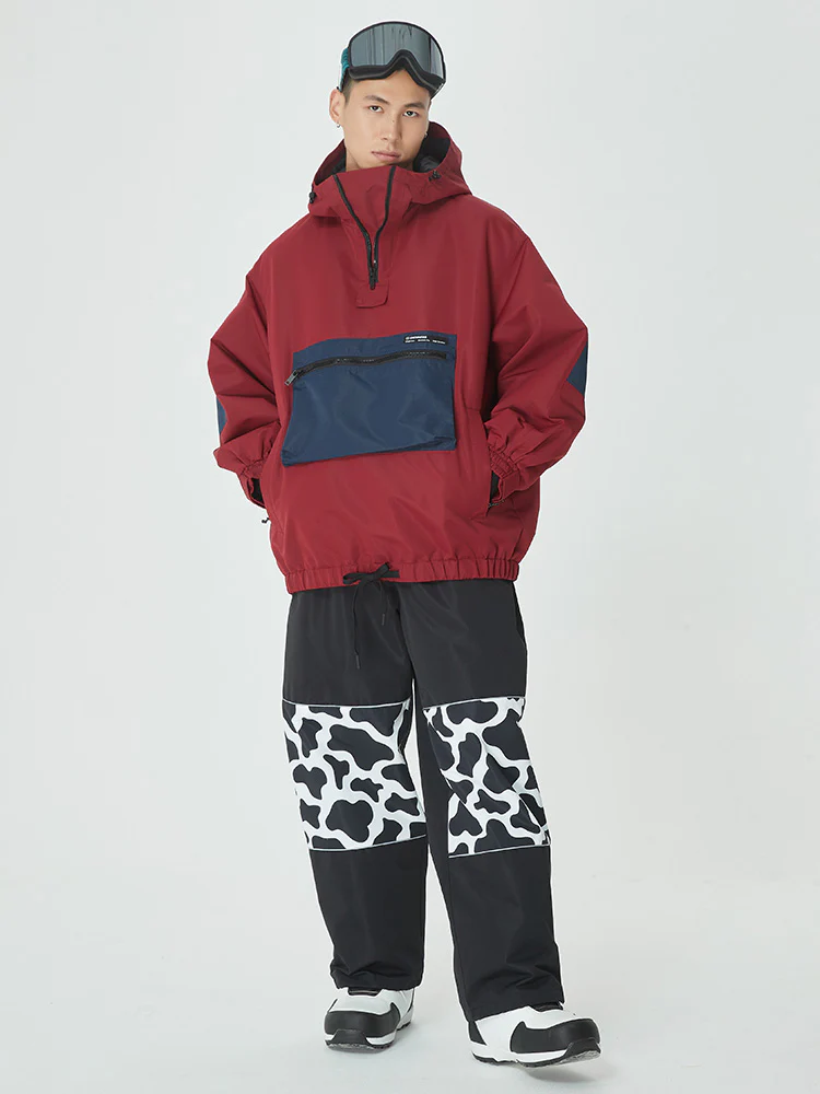 Men's Winter Baggy Snowboard Suit Prime Bomber Snow Jacket & Pants - Image 6