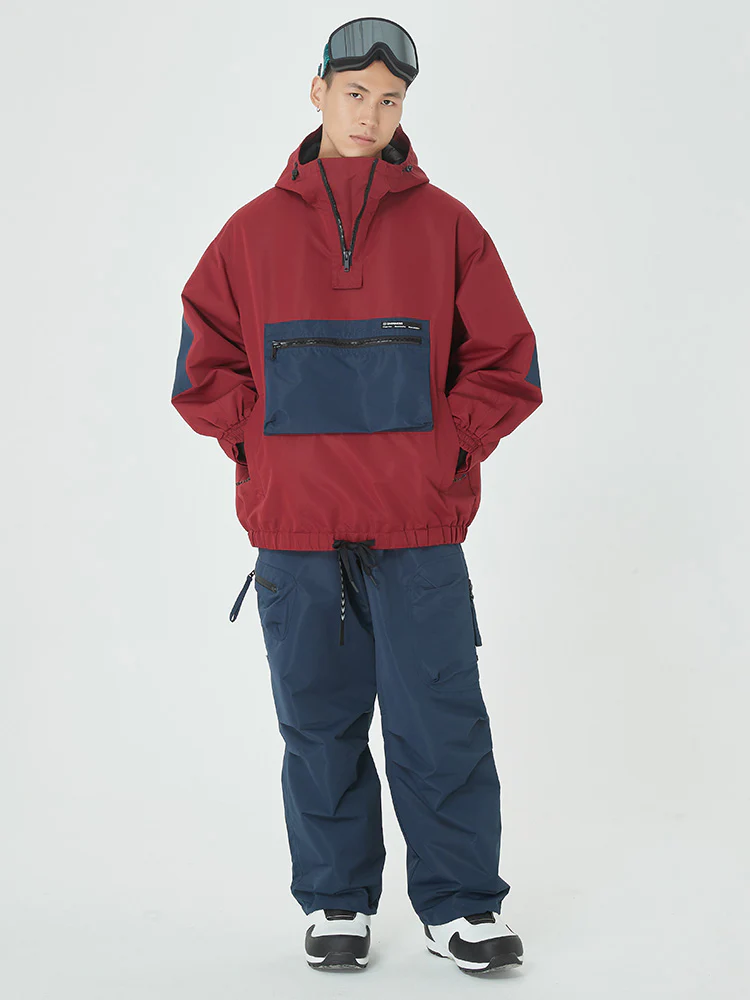 Men's Winter Bomber Snow Suit Prime Baggy Snowboard Jacket & Pants - Image 6