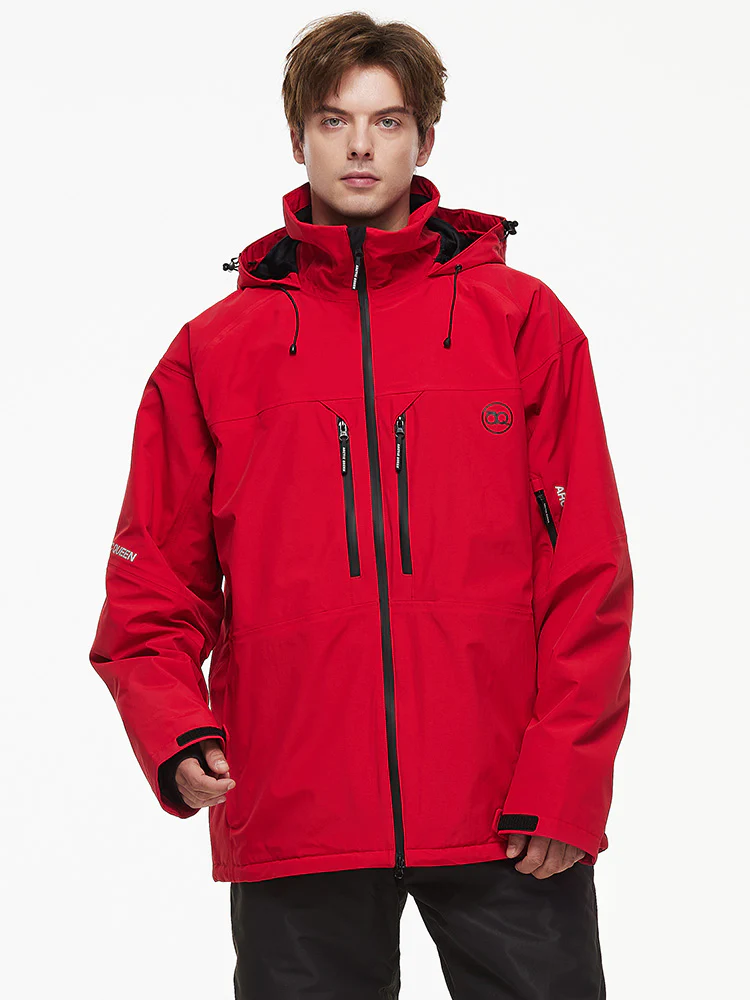 Men's WinterFront Performance Mountain Windbreaker Thermal Snow Jacket - Image 2