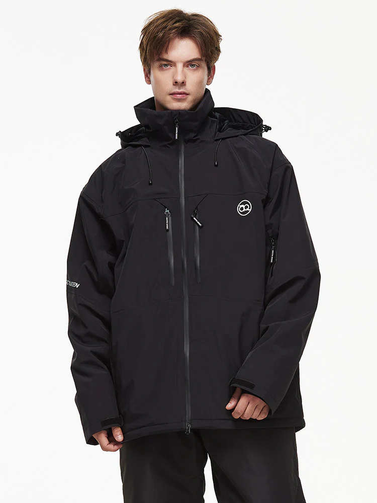 Men's WinterFront Performance Mountain Windbreaker Thermal Snow Jacket - Image 3
