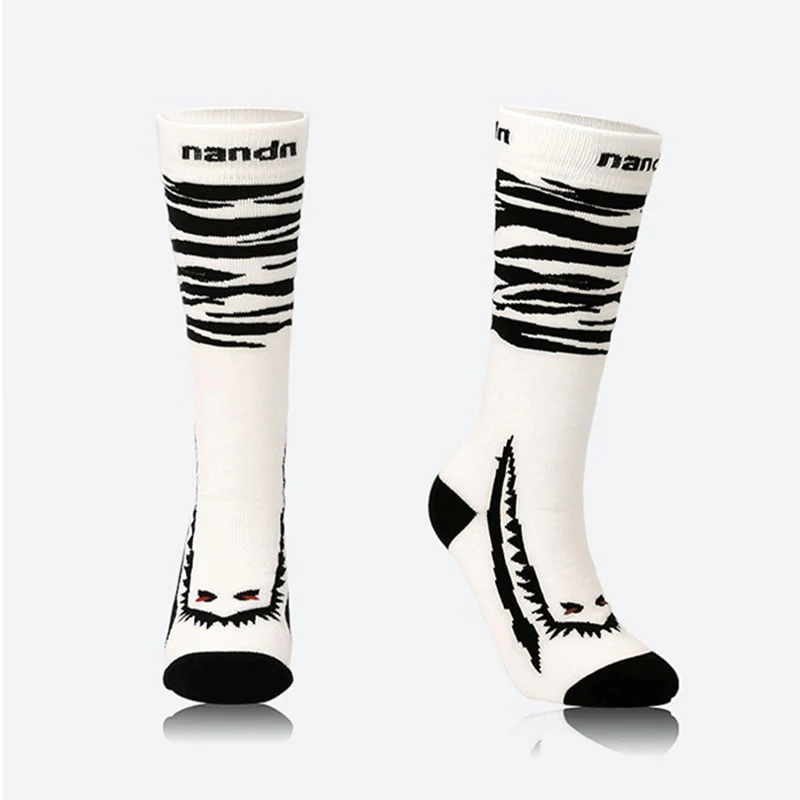 Nandn City Escape Thermal Wool Unisex Long Ski & Snowboard Socks - Image 8