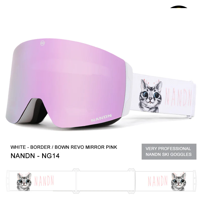 Nandn Unisex Animal Friendly Iconic Snow Goggles - Image 16