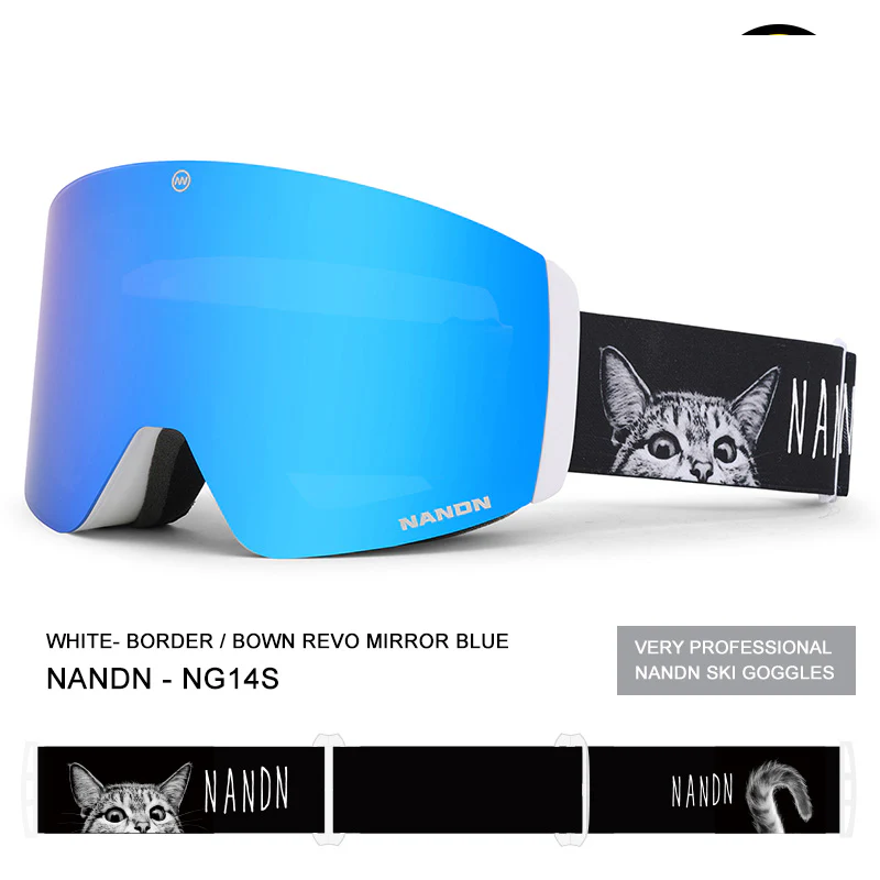 Nandn Unisex Animal Friendly Iconic Snow Goggles - Image 9