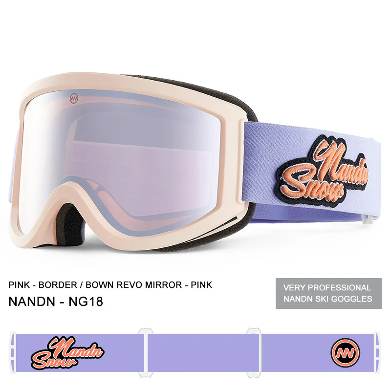 Nandn Unisex FreedomShade Trendy Snow Goggles - Image 12