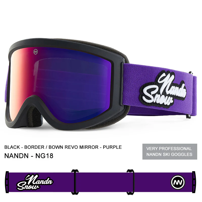 Nandn Unisex FreedomShade Trendy Snow Goggles - Image 14